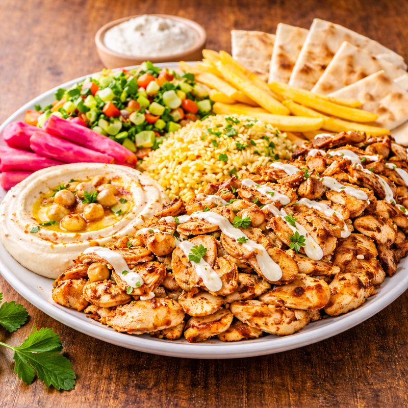 Chicken Shawarma Plate
