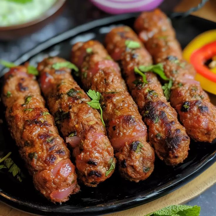Beef Seekh Kebab (2 pcs)