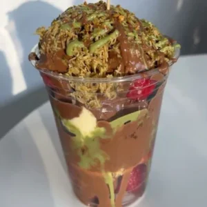 Chocolate Kunafa Cup